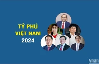 [Infographic] 6 đại diện Việt Nam trong danh sách tỷ phú 2024 của Forbes