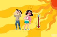 [Infographic] Một số vấn đề về sức khỏe thường gặp vào mùa nắng nóng