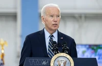 Tổng thống Mỹ Joe Biden phát biểu tại bang Pennsylvania. (Ảnh: AFP/TTXVN)