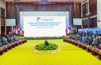 Phiên đối thoại với đại diện Hội đồng liên Nghị viện ASEAN (AIPA). (Ảnh: Nhật Bắc/VGP)