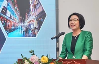 Viện trưởng CIEM Trần Thị Hồng Minh phát biểu tại hội thảo