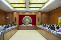 Cuộc họp chuẩn bị kỷ niệm 80 năm Ngày Tổng tuyển cử đầu tiên bầu Quốc hội Việt Nam (6/1/1946-6/1/2026). Ảnh: quochoi.vn