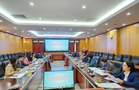 Đoàn công tác của Cục Quản lý giá – Bộ Tài chính làm việc tại trụ sở Sở Tài chính tỉnh Lạng Sơn.
