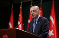 Tổng thống Thổ Nhĩ Kỳ Tayyip Erdogan. (Ảnh: Reuters)