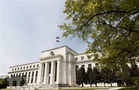 Trụ sở Ngân hàng Dự trữ Liên bang Mỹ (FED) tại Washington, DC. (Ảnh: AFP/TTXVN) 