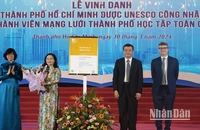 Thành phố Hồ Chí Minh được UNESCO công nhận thành viên Mạng lưới học tập toàn cầu