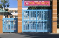 Trường tiểu học Bùi Thị Xuân, phường 4, Thành phố Cao Lãnh. (Ảnh: CTV)