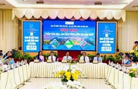 Quang cảnh Họp báo thông tin sự kiện “Tuần Văn hóa-Du lịch tỉnh Long An năm 2022”.