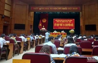 Quang cảnh kỳ họp thứ 15, Hội đồng nhân dân tỉnh Cao Bằng khóa 17.