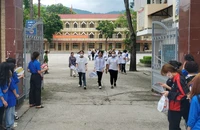 Hội đồng thi tốt nghiệp Trung học phổ thông thành phố Cao Bằng, nơi xảy ra vụ lộ đề thi. (Ảnh: Báo Cao Bằng)