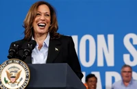 Phó Tổng thống Mỹ Kamala Harris, ứng viên tổng thống của đảng Dân chủ trong cuộc bầu cử năm 2024. (Ảnh: Reuters)