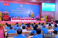Các đại biểu dự Đại hội Công đoàn tỉnh Bình Phước lần thứ 11, nhiệm kỳ 2023-2028.