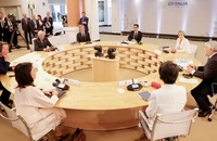 Các quan chức ngoại giao G7 và EU thảo luận về căng thẳng ở Trung Ðông. (Ảnh REUTERS)