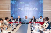 Tọa đàm phòng chống tấn công mã hóa dữ liệu tống tiền do Hiệp hội An ninh mạng quốc gia Việt Nam phối hợp CLB Nhà báo CNTT tổ chức tháng 4/2024. (Ảnh NCA)