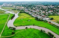 Một góc huyện nông thôn mới Vĩnh Linh.