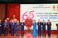 Lễ kỷ niệm 65 năm ngày thành lập Học viện Hành chính quốc gia