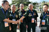 Các đại biểu dự Hội nghị biểu dương người có công với cách mạng tiêu biểu toàn quốc năm 2023 tại Thừa Thiên Huế, tháng 7/2023. (Ảnh: ĐĂNG KHOA) 