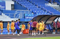 Đội tuyển U23 Việt Nam tại giải U23 Đông Nam Á 2023. Ảnh ĐINH TRƯỜNG
