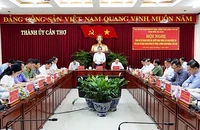 Quang cảnh buổi làm việc.