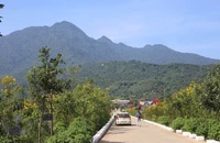 Một góc xã nông thôn mới Vân Hòa, huyện Ba Vì, thành phố Hà Nội.