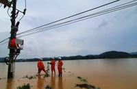 Lúc cao điểm, toàn tỉnh Thái Nguyên có 265 nghìn khách hàng mất điện.