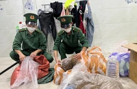 Số thảo mộc tẩm ma túy của Ngô Văn Sang bị lực lượng phòng, chống ma túy và tội phạm Bộ đội Biên phòng Đà Nẵng phát hiện, thu giữ. 