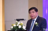 Bộ trưởng Kế hoạch và Đầu tư Nguyễn Chí Dũng phát biểu tại sự kiện.