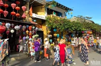 Hội An là một trong những điểm đến thu hút đông đảo khách quốc tế ghé thăm ở Việt Nam. (Ảnh: NGỌC KHÁNH)