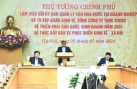 Thủ tướng Phạm Minh Chính dự và chủ trì hội nghị. Ảnh: TRẦN HẢI