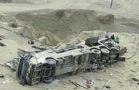 Xe khách lao xuống vực ở Peru khiến ít nhất 24 người thiệt mạng