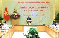 [Ảnh] Thủ tướng chủ trì Phiên họp lần thứ 8 của Hội đồng Thi đua-Khen thưởng Trung ương