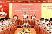 Quang cảnh hội nghị.