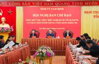 Quang cảnh phiên họp. (Ảnh: XUÂN TRƯỜNG)