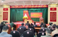 Quang cảnh hội nghị phát động phong trào thi đua đua Xây dựng mô hình môi trường văn hoá trong cơ quan báo chí và thi đua chào mừng kỷ niệm 60 năm ngày thành lập tỉnh Quảng Ninh.