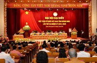 Quang cảnh Đại hội Mặt trận Tổ quốc Việt Nam tỉnh Quảng Ninh lần thứ XII, nhiệm kỳ 2024-2029.