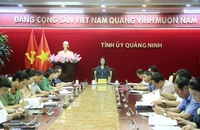 Thường trực Tỉnh ủy Quảng Ninh họp triển khai các biện pháp khắc phục hậu quả của bão số 3.