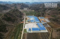 2 Nhà máy sản xuất phân bón Sông Lam Tây Bắc và Nhà máy chế biến cà-phê Sơn La nằm sát nhau tại xã Mường Bon, huyện Mai Sơn, tỉnh Sơn La.
