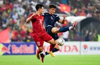 U23 Việt Nam áp đảo thế trận xuyên suốt trận đấu. (Ảnh: Dương Thuật)