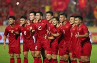 Đội tuyển Việt Nam gặp các đối thủ mạnh trong đợt FIFA Days tháng 10. (Ảnh: TTXVN)