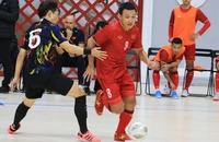 Đội tuyển futsal Việt Nam toàn thắng vòng loại giải futsal châu Á 2024. (Ảnh: VFF)