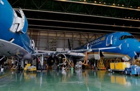 Vietnam Airlines nói riêng và nhiều doanh nghiệp nhà nước khác đã thể hiện rõ vai trò của kinh tế nhà nước. Ảnh: Khiếu Minh