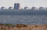 Toàn cảnh nhà máy điện hạt nhân Zaporizhzhia. (Ảnh: AFP/TTXVN)