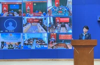 Đại diện Tổng Liên đoàn Lao động Việt Nam báo cáo tình hình chăm lo Tết và quan hệ lao động Tết Quý Mão.