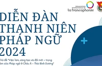 Diễn đàn Thanh niên Pháp ngữ châu Á-Thái Bình Dương 2024 diễn ra trong 3 ngày