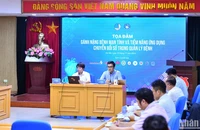 Toàn cảnh Tọa đàm "Gánh nặng bệnh mạn tính và tiềm năng ứng dụng chuyển đổi số trong quản lý bệnh" trong khuôn khổ chương trình Gặp gỡ báo chí công bố kết quả Hành trình "Thầy thuốc trẻ làm theo lời Bác, tình nguyện vì sức khỏe cộng đồng" năm 2024.