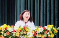 Trưởng Ban Tuyên giáo Thành ủy Hải Phòng Đào Khánh Hà phát động cuộc thi chính luận "Bảo vệ nền tảng tư tưởng của Đảng, đấu tranh, phản bác các quan điểm sai trái, thù địch" năm 2023.
