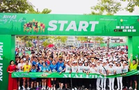 Hơn 2.000 vận động viên tham dự giải chạy Kien An Charity fun run 2023.