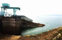 Mực nước hồ hiện tại Nhà máy thủy điện Buôn Tua Srah.