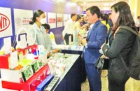 Sản phẩm công nghiệp hỗ trợ tại Ngày hội tìm kiếm nhà cung cấp công nghiệp hỗ trợ năm 2023.