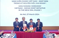 Ký kết Biên bản ghi nhớ “Sáng kiến chung Việt Nam-Nhật Bản trong kỷ nguyên mới, giai đoạn 1”.